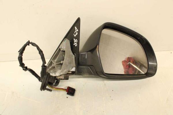 RETROVISEUR DROIT AUDI A3 5PORTES 8/2008-2010 ( 6PIN ) - Vue 2